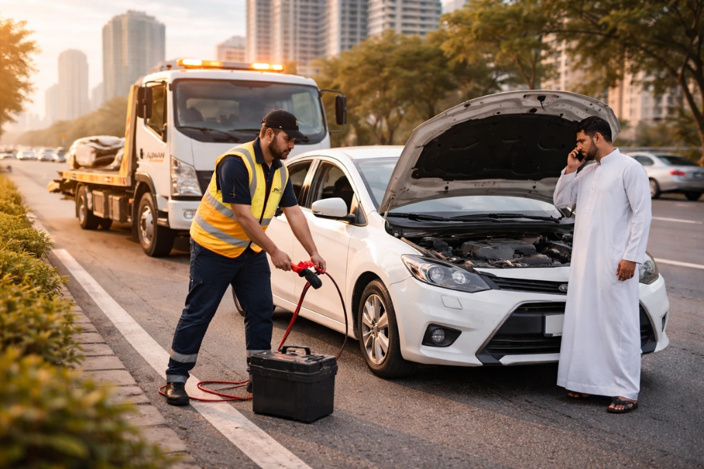 Breakdown Car Recovery Ajman